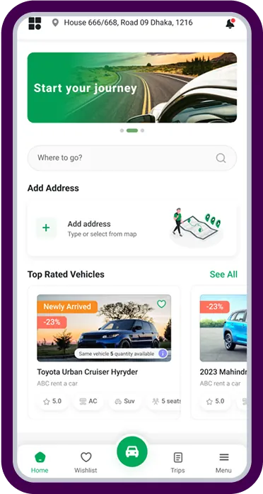 Rental Module Mobile