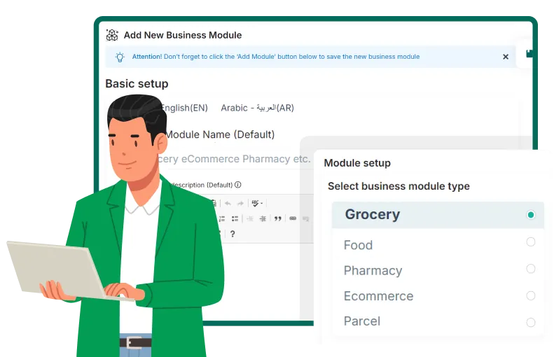 Hyperlocal Market Setup