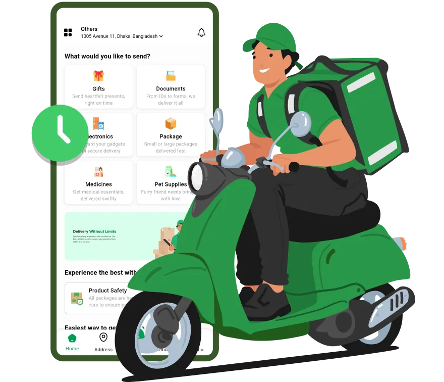 All-ine-one Parcel Delivery App
