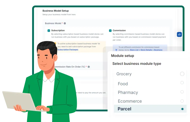 Effortless Parcel Delivery Platform Setup