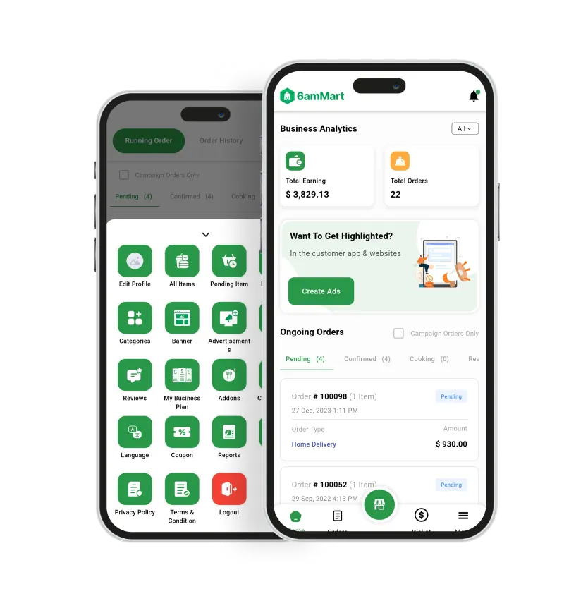 Super App Solution Vendor App