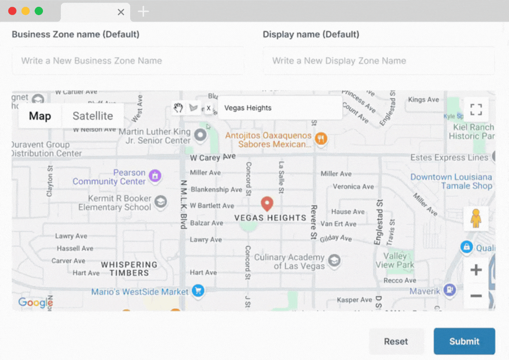 6amMart Multi-Zone Hyperlocal Vendor Map for Delivery Area Management