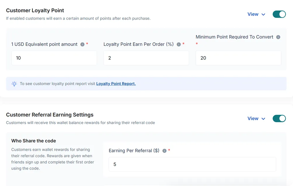 6amMart Retain Customers with Loyalty Points and Referral Rewards