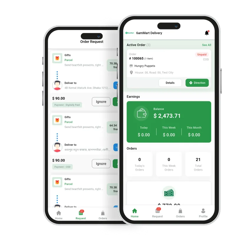 MVP Marketplace Deliveryman App