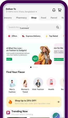 Sales Shop Industry Mobile Screen